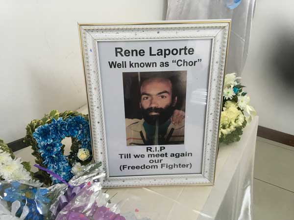 Popular figure: Rene “Chor” Laporte