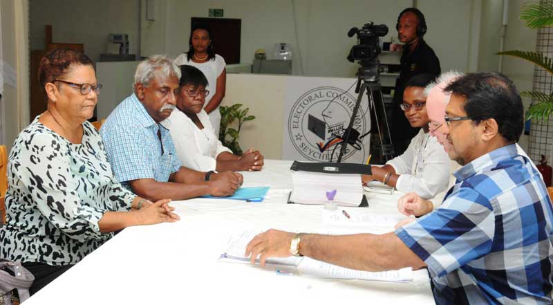 Candidate and running mate: Alexia Amesbury and Roy Fonseka, Seychelles Party for Social Justice & Democracy