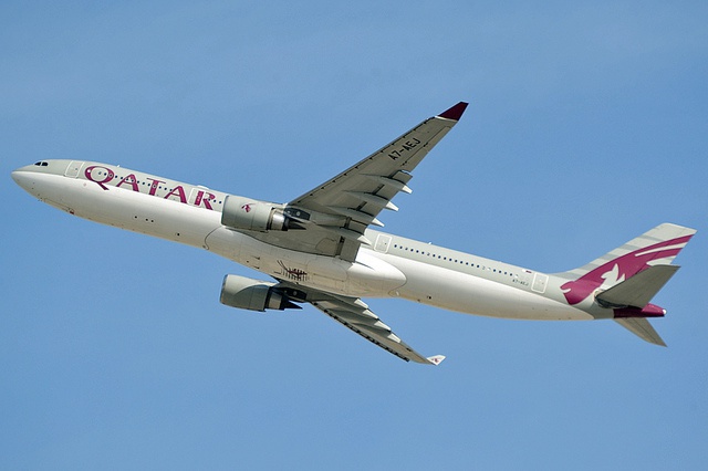 Return ticket: A Qatar Airways airbus
