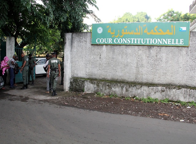 Ruling: The Constitutional Court building in Comoros