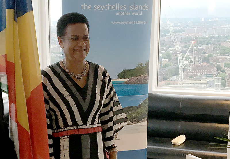 Pride: High Commissioner Marie-Pierre Lloyd said, “We have made great achievements... and met challenges head on”