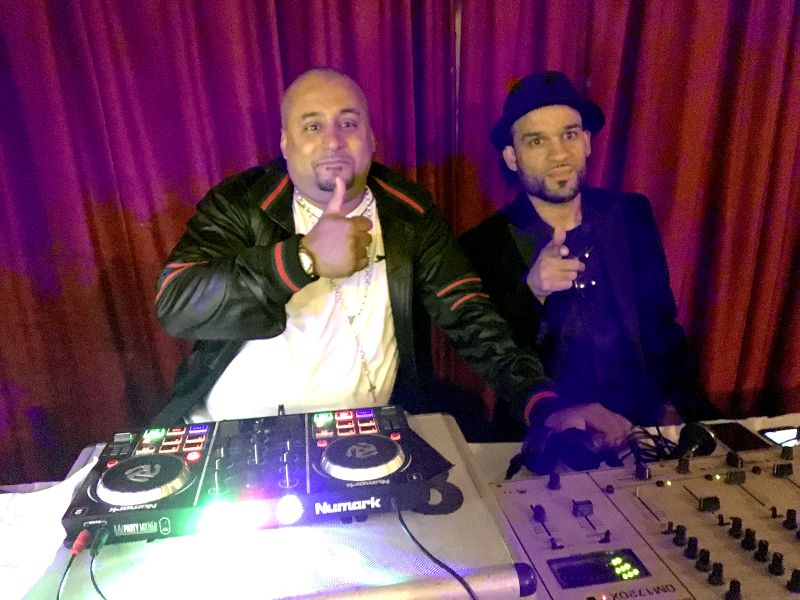 Brilliant : DJs Kenny B and R Vidot