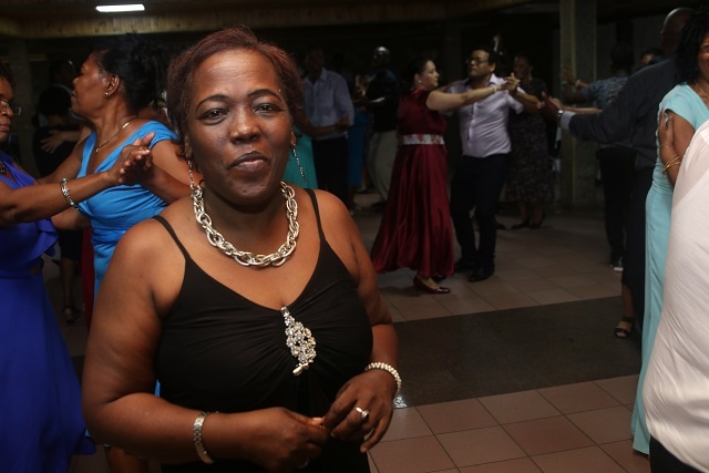 Dancing queen: Marietta Matombe who is better known as Madam Kanmtole