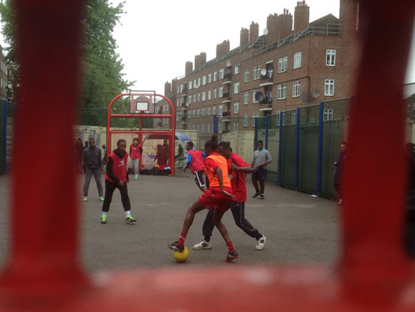 Football Cage Culture: How youngsters hone their sporting skills in London suburbs