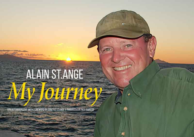 New book: The cover of Alain St.Ange’s autobiography