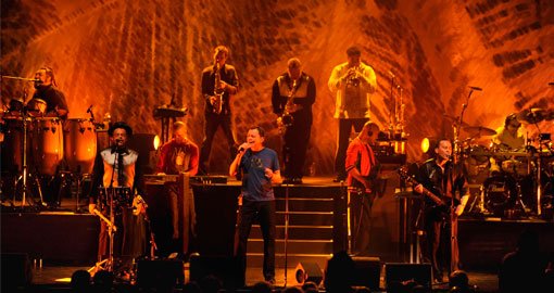 UB40 performing in Barcelona