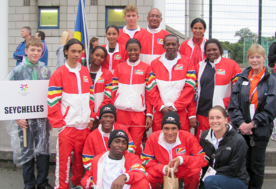 Seychelles Commonwealth Games Team Members